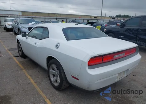 2012 Dodge Challenger Sxt из США, поврежденный, VIN 2C3CDYAG5CH106296